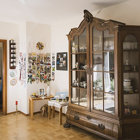 Wohnzimmer: Bauherren Familie Quittmann aus Berlin