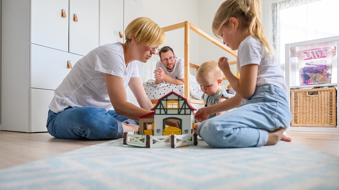 Kinderzimmer: Bauherren Familie Heckwolf/Meyer aus Münster