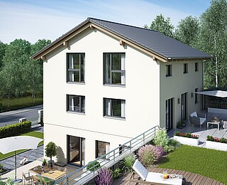 Prefabricated house Variant 25-166