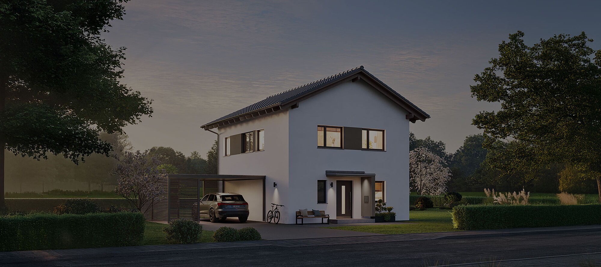 QNG⁺-Line: Fertighaus Villa 133