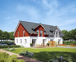 Prefabricated semi-detached house 35-130