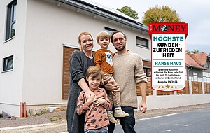 Höchste Kundenzufriedenheit 2026 - Hanse Haus