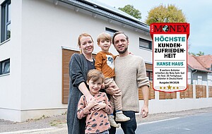 Höchste Kundenzufriedenheit 2026 - Hanse Haus