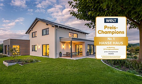 Preis-Champion 2026 - Hanse Haus