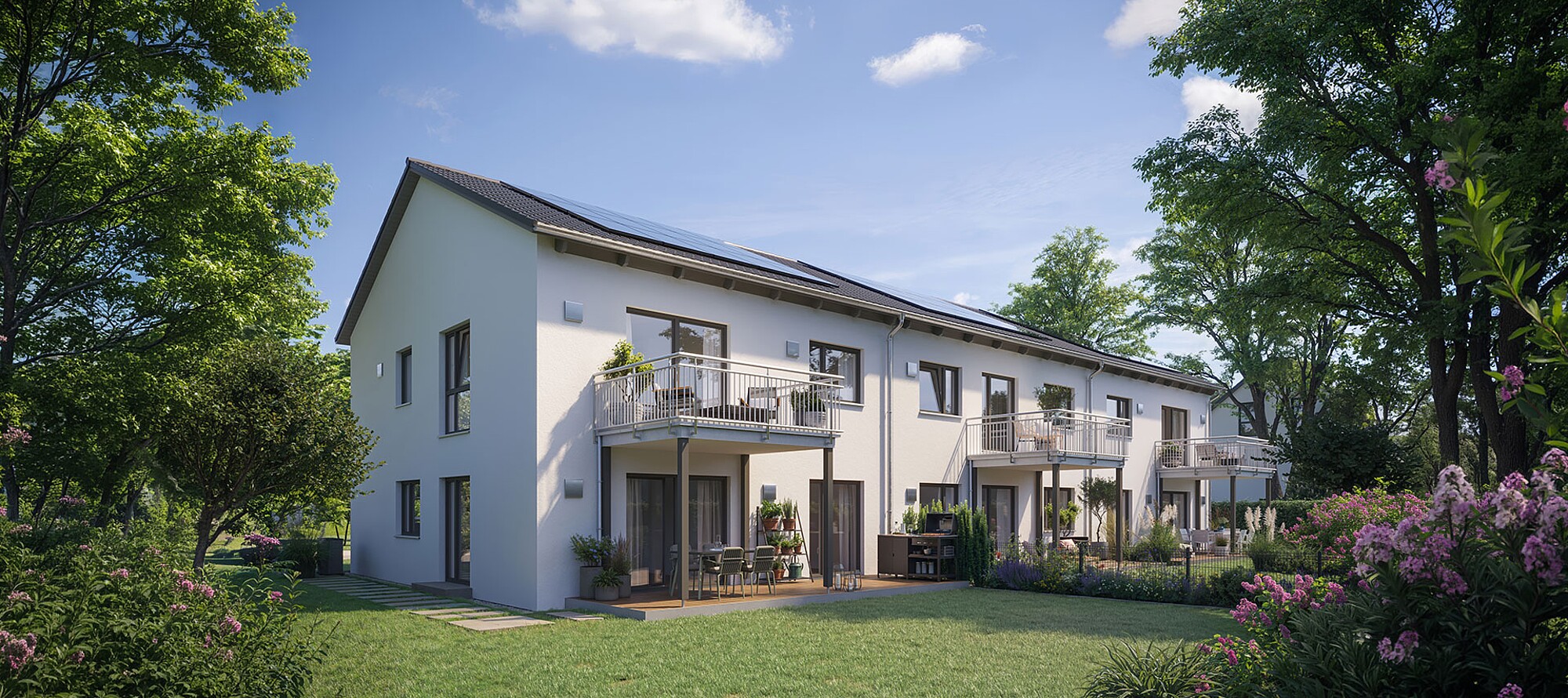 QNG⁺-Line: Reihenhaus 159/168 QNG⁺-Line: Reihenhaus 159/168 - Hanse Haus