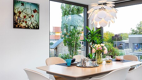 Clevere Grundrissplanung Fertighaus Variant 35-160: Essen