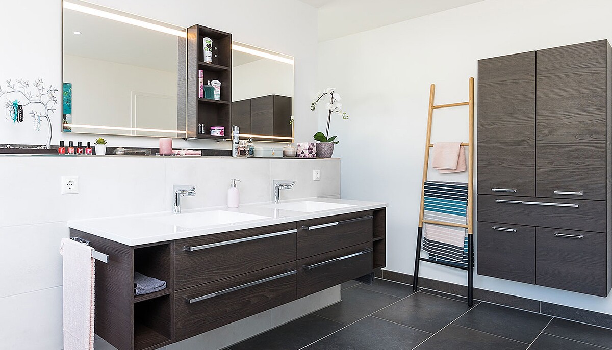 Fertighaus Villa 178: Bad