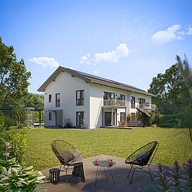 QNG⁺-Line: Doppelhaus 174 - Hanse Haus