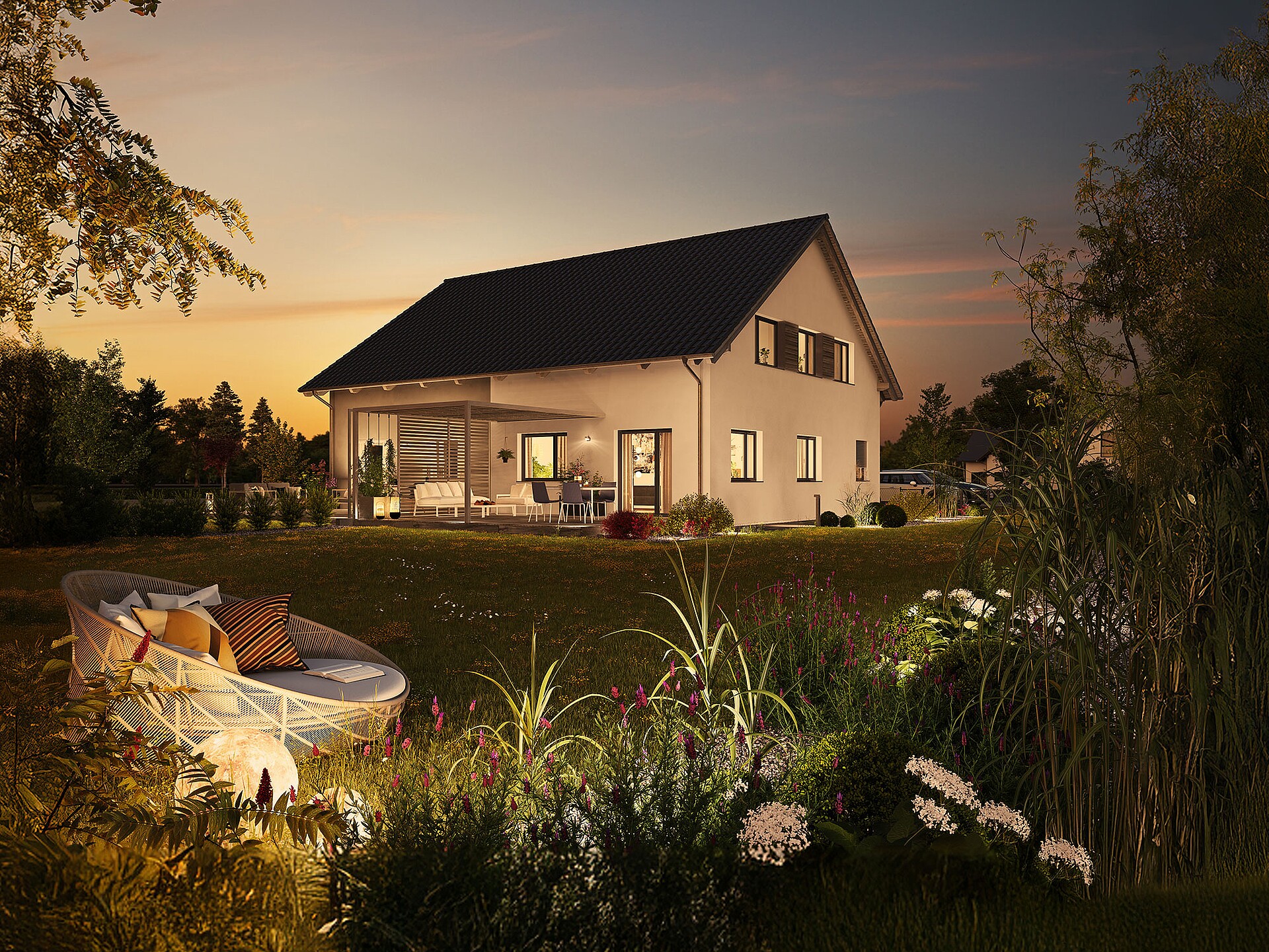 Doppelhaus 35-124 - Hanse Haus