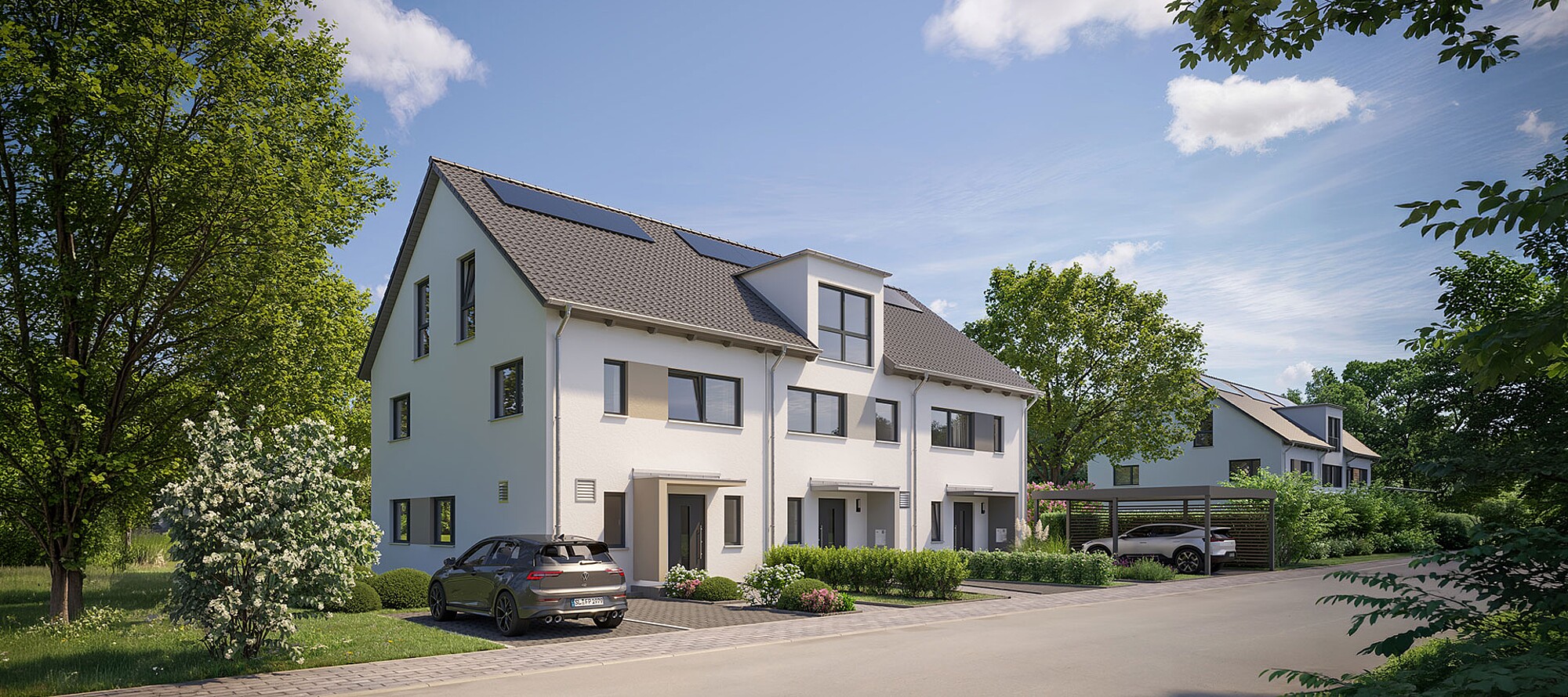 QNG⁺-Line: Reihenhaus 161 QNG⁺-Line: Reihenhaus 161 - Hanse Haus