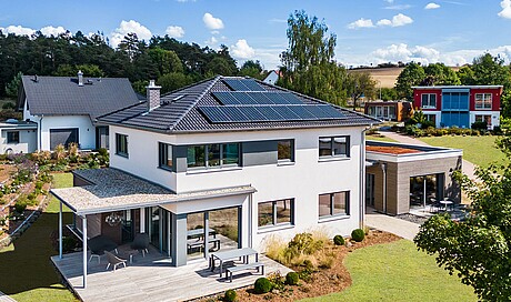 Musterhauspark: Fertighaus Villa 178