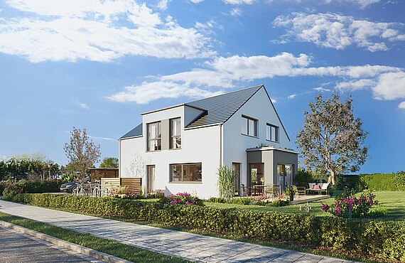 Fertighaus Variant 35-176 - Hanse Haus Fertighaus Variant 35-176