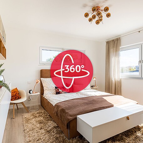 360°-Rundgang Fertighaus Villa 178: 360°-Rundgang