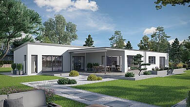 Prefabricated house Bungalow 157