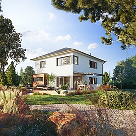 Prefabricated house Villa 166