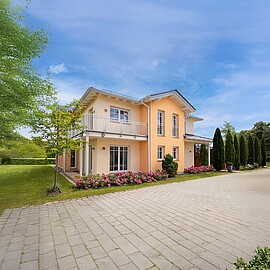 Fertighaus Doppelhaus 137/126