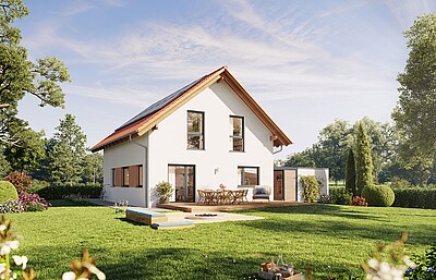 Fertighaus-Konfigurator: Außenputz