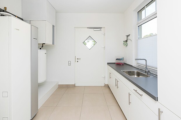 Prefabricated house Bungalow: Utility room