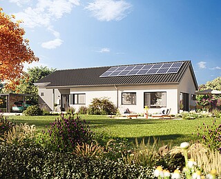 Prefabricated house Bungalow 160 - Hanse Haus Prefabricated house Bungalow 160