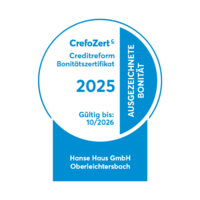 Ausgezeichnete Bonität - Hanse Haus Ausgezeichnete Bonität