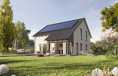 Fertighaus-Bemusterung: Außenputz