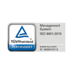 TÜVRheinland: ISO 9001:2015