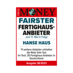 Fairest prefabricated house provider - Hanse Haus