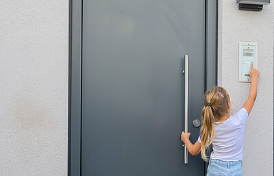 Fertighaus-Konfigurator: Hauseingang