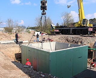 Fertighaus: Montage Keller - Hanse Haus Fertighaus: Montage Keller