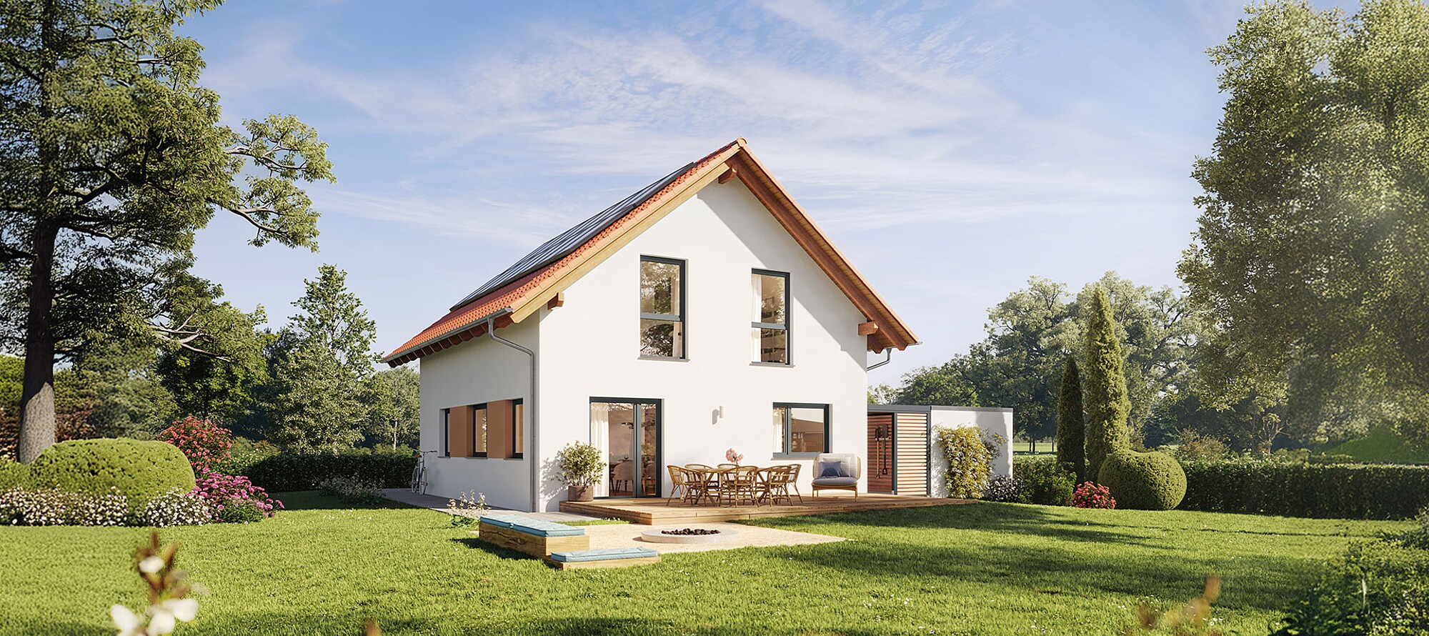 QNG⁺-Line: Fertighaus Variant 38-130