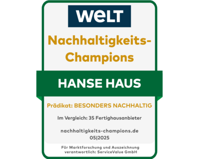 Fertighausanbieter: Nachhaltigkeits-Champions