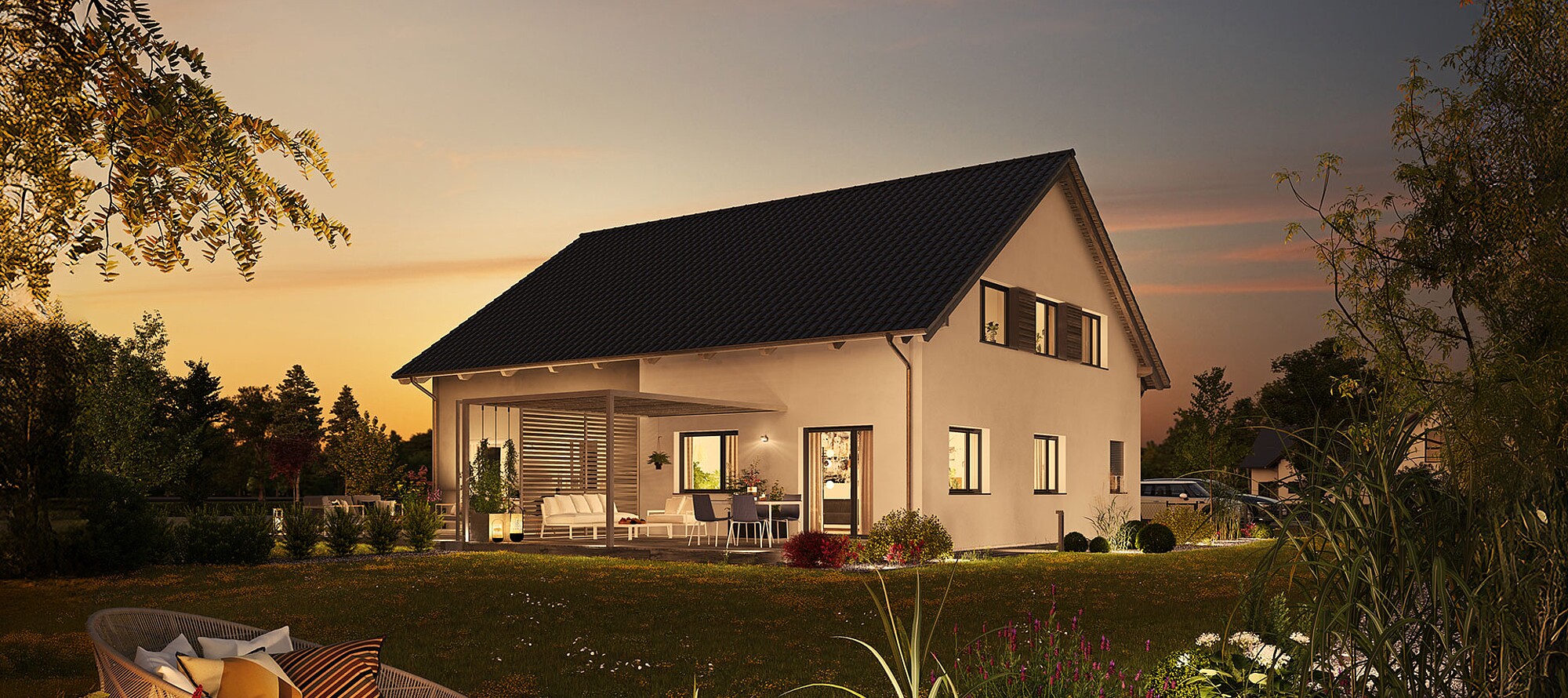 Doppelhaus 35-124 - Hanse Haus