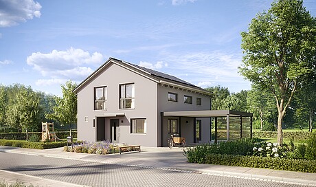 QNG⁺-Line: Fertighaus Variant 25-165