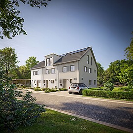QNG⁺-Line: Reihenhaus 153/172 QNG⁺-Line: Reihenhaus 153/172 - Hanse Haus