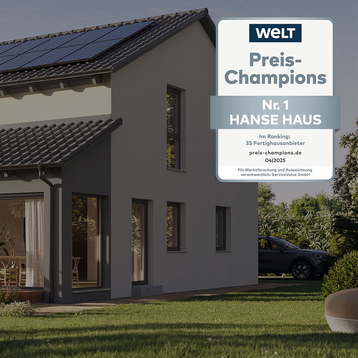 Fertighausanbieter: Preis-Champion