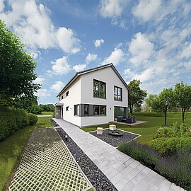 Prefabricated house Variant 25-198