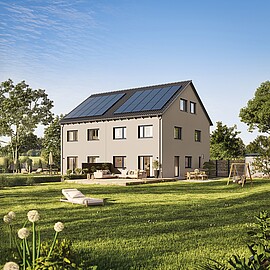 QNG⁺-Line: Doppelhaus 179 - Hanse Haus