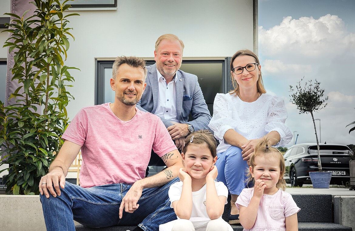 Homeowners: The Fischer family from Horb am Neckar