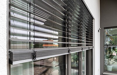 Fertighaus-Bemusterung: Smarthome Raffstore