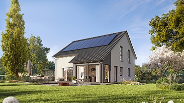 Code: 675H4 QNG⁺-Line: Fertighaus Variant 35-160