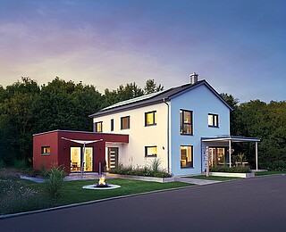 Show houses as inspiration Fertighaus Villa 169