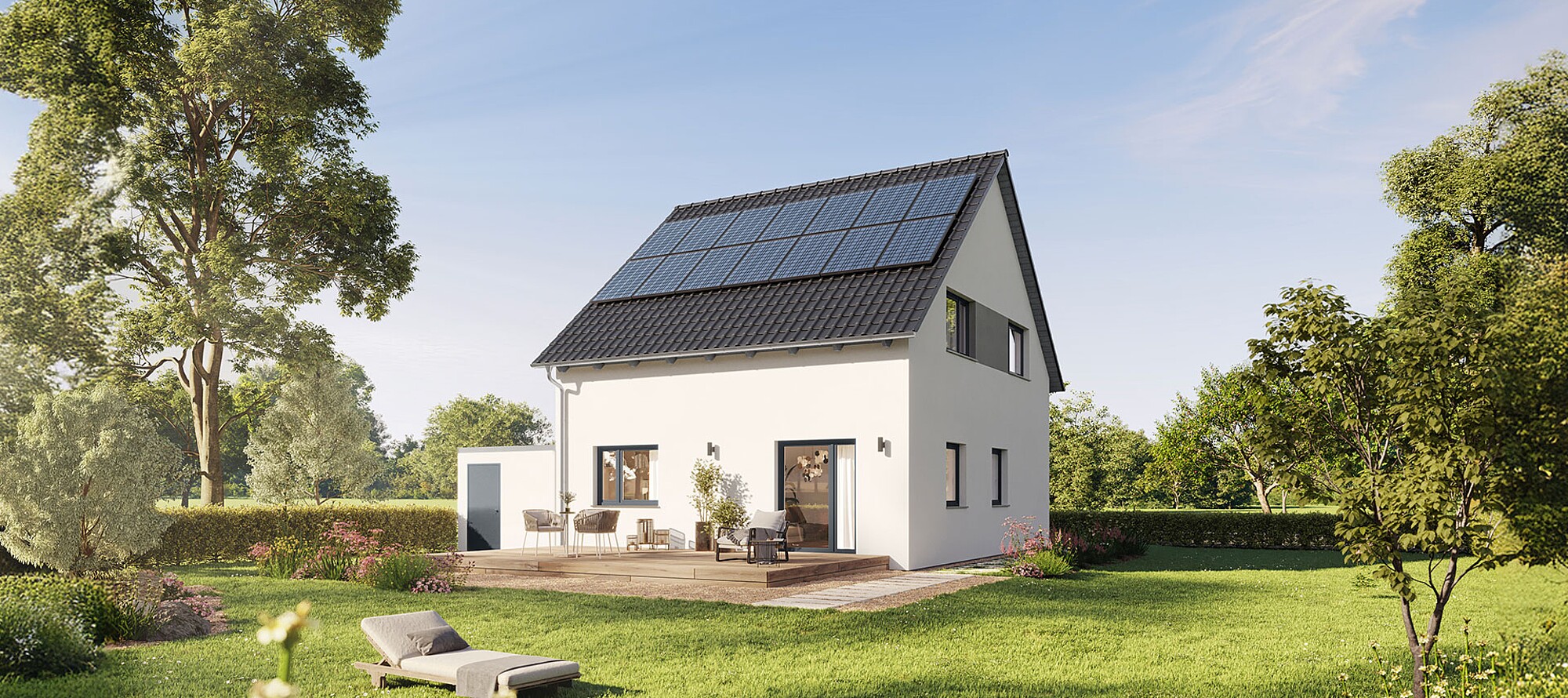 QNG⁺-Line: Fertighaus Variant 42-123 - Hanse Haus QNG⁺-Line: Fertighaus Variant 42-123