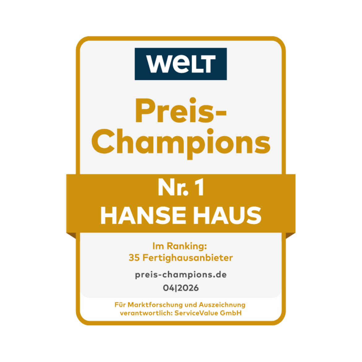 Fertighausanbieter: Preis-Champions