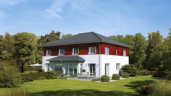 Fertighaus Doppelhaus 139