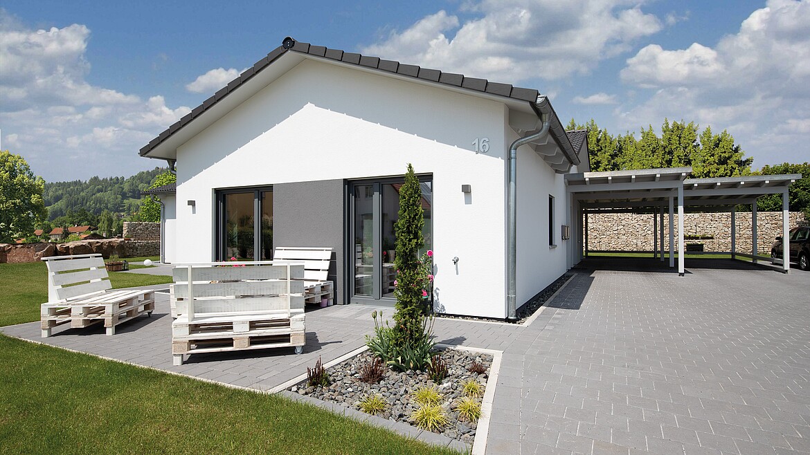 Terrasse: Bauherren Familie Leitsch aus Oberleichtersbach