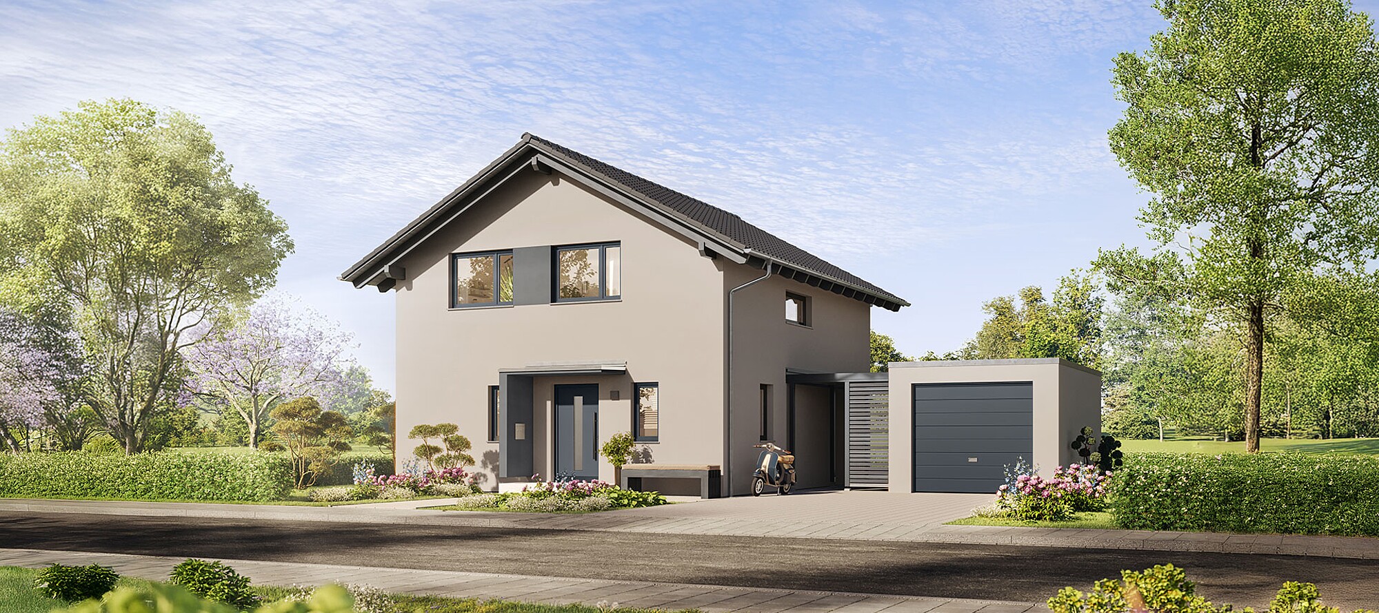 QNG⁺-Line: Fertighaus Variant 28-123