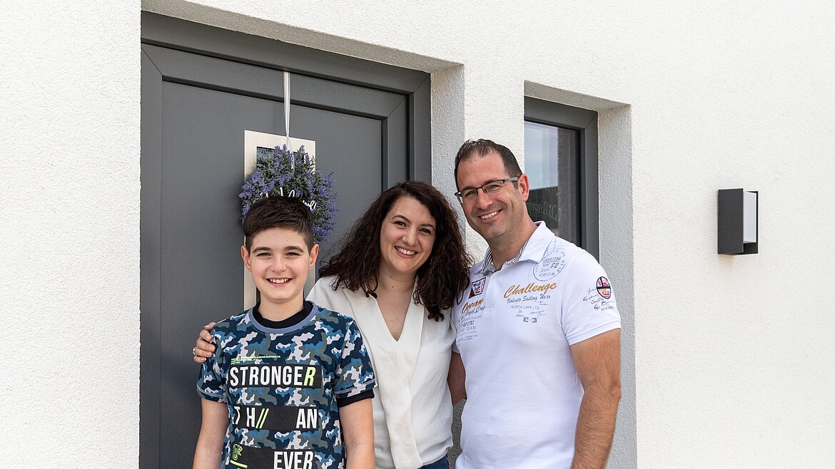 Familie Bozem aus Alzenau Bauherren: Familie Bozem aus Alzenau