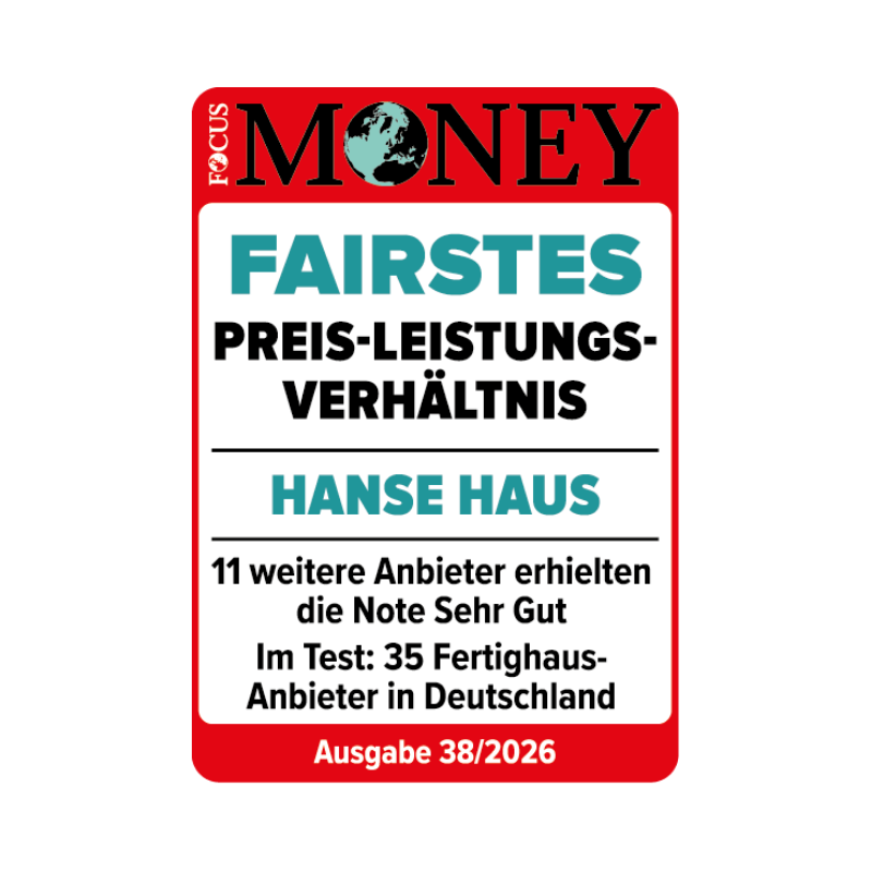 Fairest price-performance ratio - Hanse Haus Fairest price-performance ratio